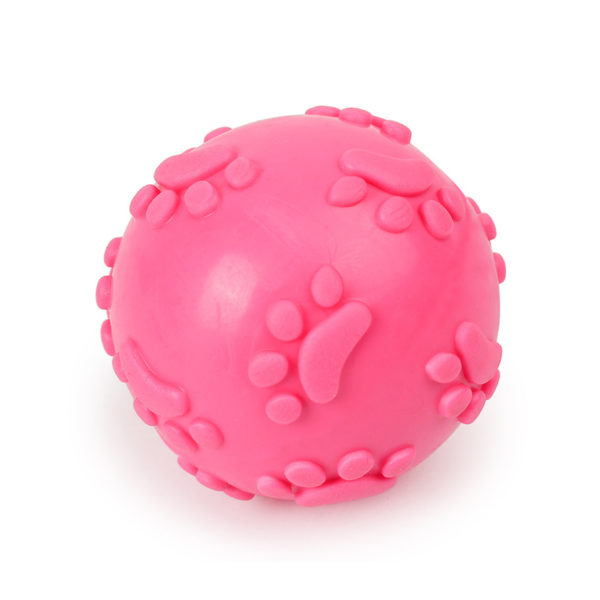 Игрушка резиновая "Мяч лапка" 6 см rtb 36 2120