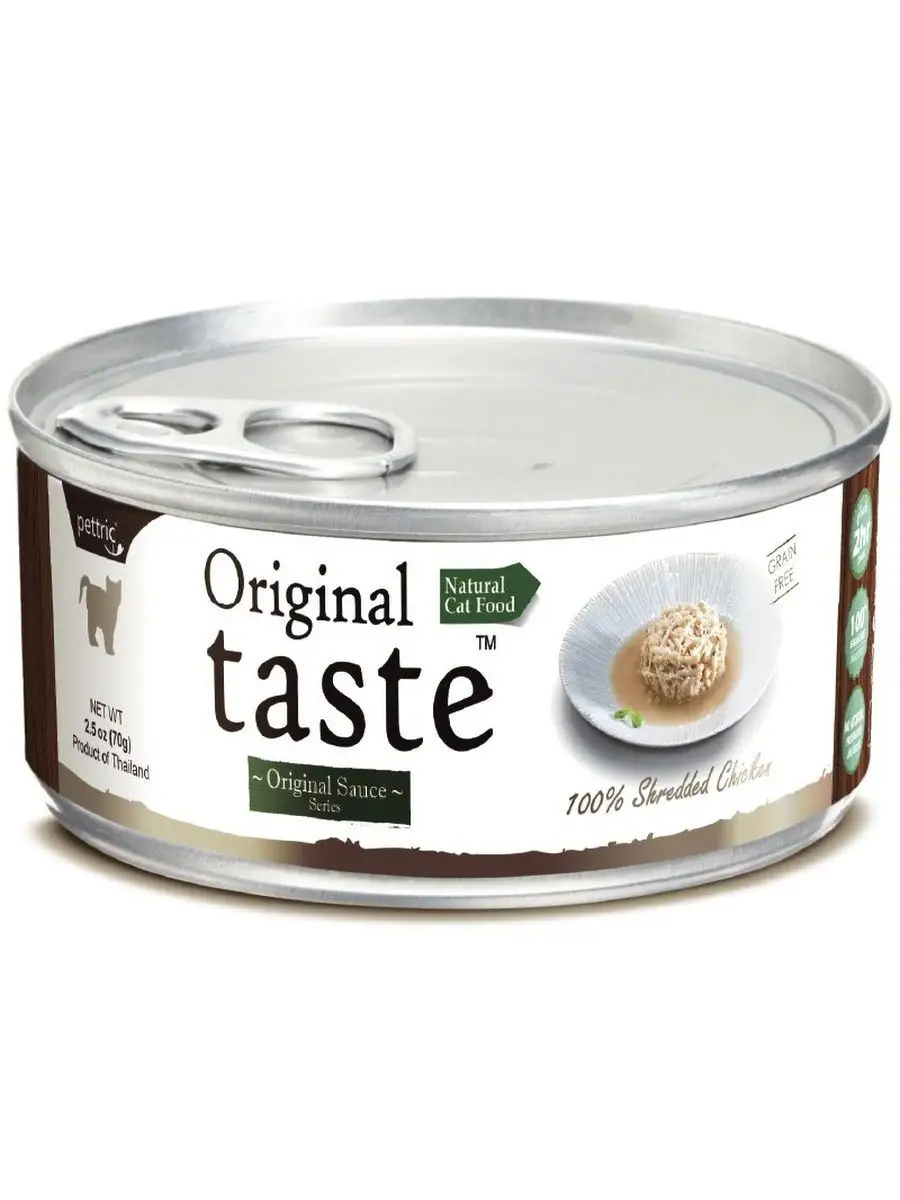 Консерва 70г Pattric Original Taste курица в соусе 0203 1 Консерва 70г Pattric Original Taste курица в соусе 0203 1