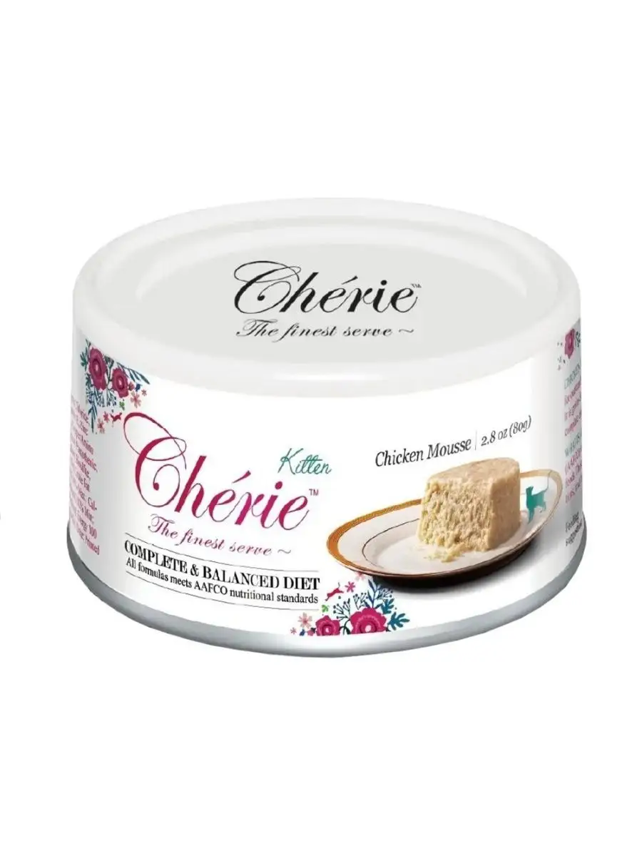 Консерва 80г Comlete&Balanced Diet мусс из курицы для котят 1 Консерва 80г Comlete&Balanced Diet мусс из курицы для котят 1