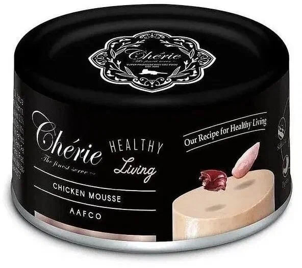 Консерва 80г Cherie-Healthy Living мусс из курицы 2108 1 Консерва 80г Cherie-Healthy Living мусс из курицы 2108 1