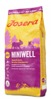 Мешок 15 кг JOSERA Miniwell для взрослых собак мелких пород с курицей 0728 1 Мешок 15 кг JOSERA Miniwell для взрослых собак мелких пород с курицей 0728 1