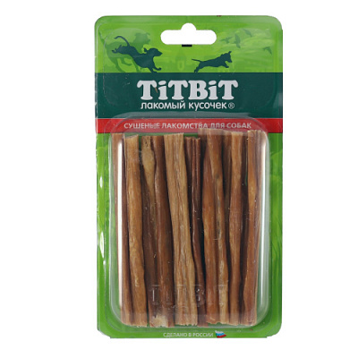 TITBIT Кишки говяжьи - Б2-S лакомство для собак 000342 1 TITBIT Кишки говяжьи - Б2-S лакомство для собак 000342 1