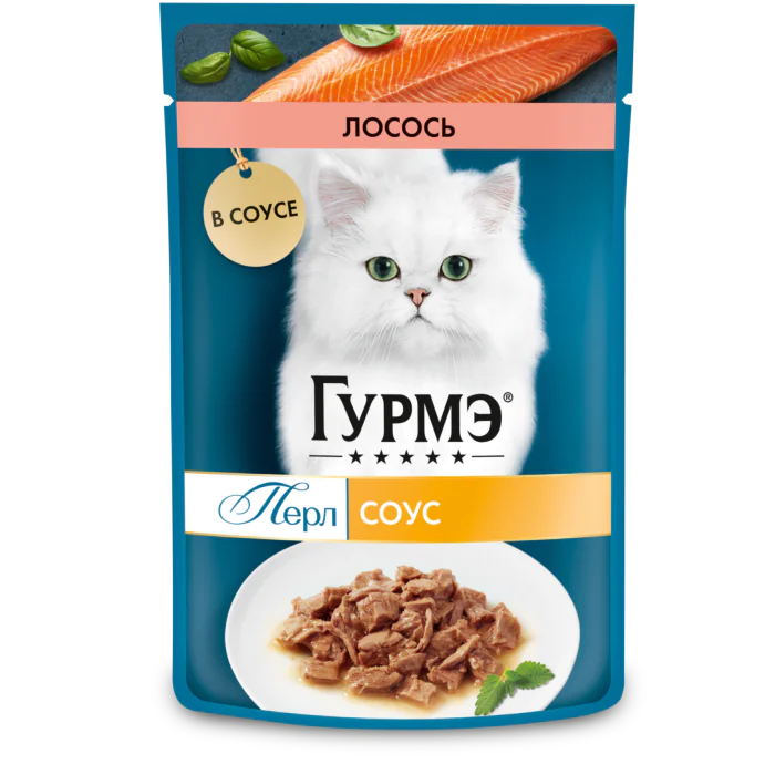 Пауч 75гр ГУРМЭ ПЕРЛ лосось соус 26шт/уп 0711 1 Пауч 75гр ГУРМЭ ПЕРЛ лосось соус 26шт/уп 0711 1