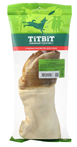 TITBIT Нога говяжья резаная - мягкая упаковка лакомство для собак 312г 1907 1 TITBIT Нога говяжья резаная - мягкая упаковка лакомство для собак 312г 1907 1