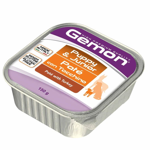 Ламистер 150г Gemon dog light для собак облегченный паштет с индейкой 0438 1 Ламистер 150г Gemon dog light для собак облегченный паштет с индейкой 0438 1