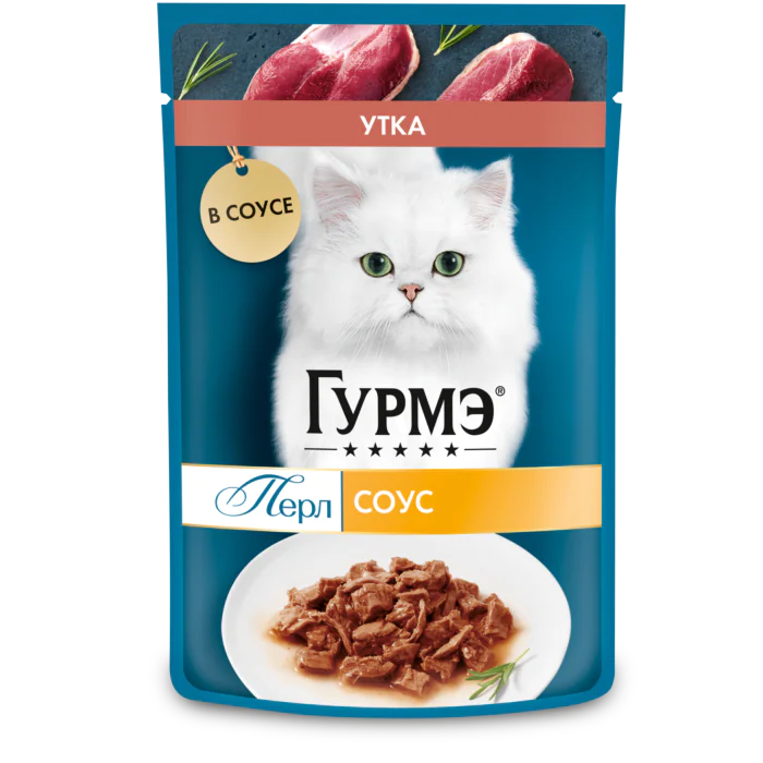 Пауч 75гр ГУРМЭ ПЕРЛ утка филе в соусе 26шт/уп 3546 1 Пауч 75гр ГУРМЭ ПЕРЛ утка филе в соусе 26шт/уп 3546 1