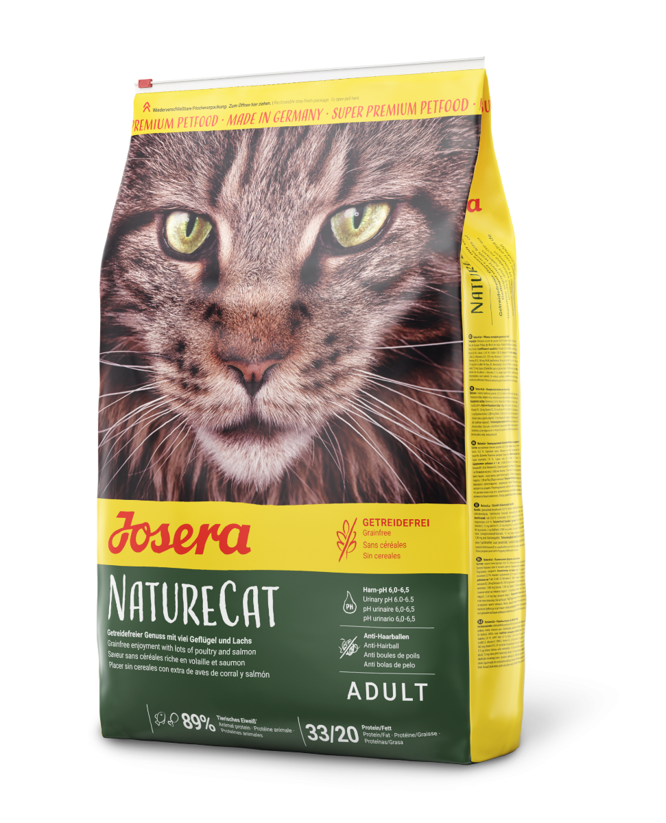 Мешок 10 кг JOSERA NatureCat беззерновой корм для кошек с чувств.пищев и котят с курицей 9288 1 Мешок 10 кг JOSERA NatureCat беззерновой корм для кошек с чувств.пищев и котят с курицей 9288 1