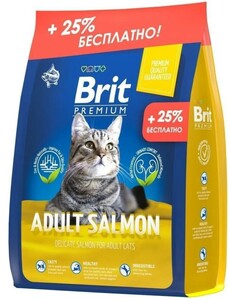 Пачка 2кг Брит Brit Premium Cat Adult Salnon д/кошек с лососем+500 гр 5049615А/7665 1 Пачка 2кг Брит Brit Premium Cat Adult Salnon д/кошек с лососем+500 гр 5049615А/7665 1