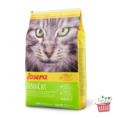 Мешок 10 кг JOSERA Sensicat для взрослых кошек с чувствительным пищеварением 9219 1 Мешок 10 кг JOSERA Sensicat для взрослых кошек с чувствительным пищеварением 9219 1