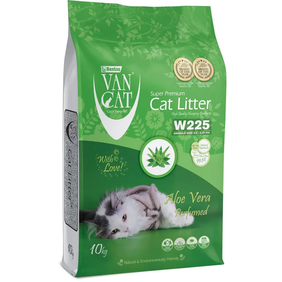 Наполнитель VanCat compact Aloe vera 10кг 7856 1 Наполнитель VanCat compact Aloe vera 10кг 7856 1