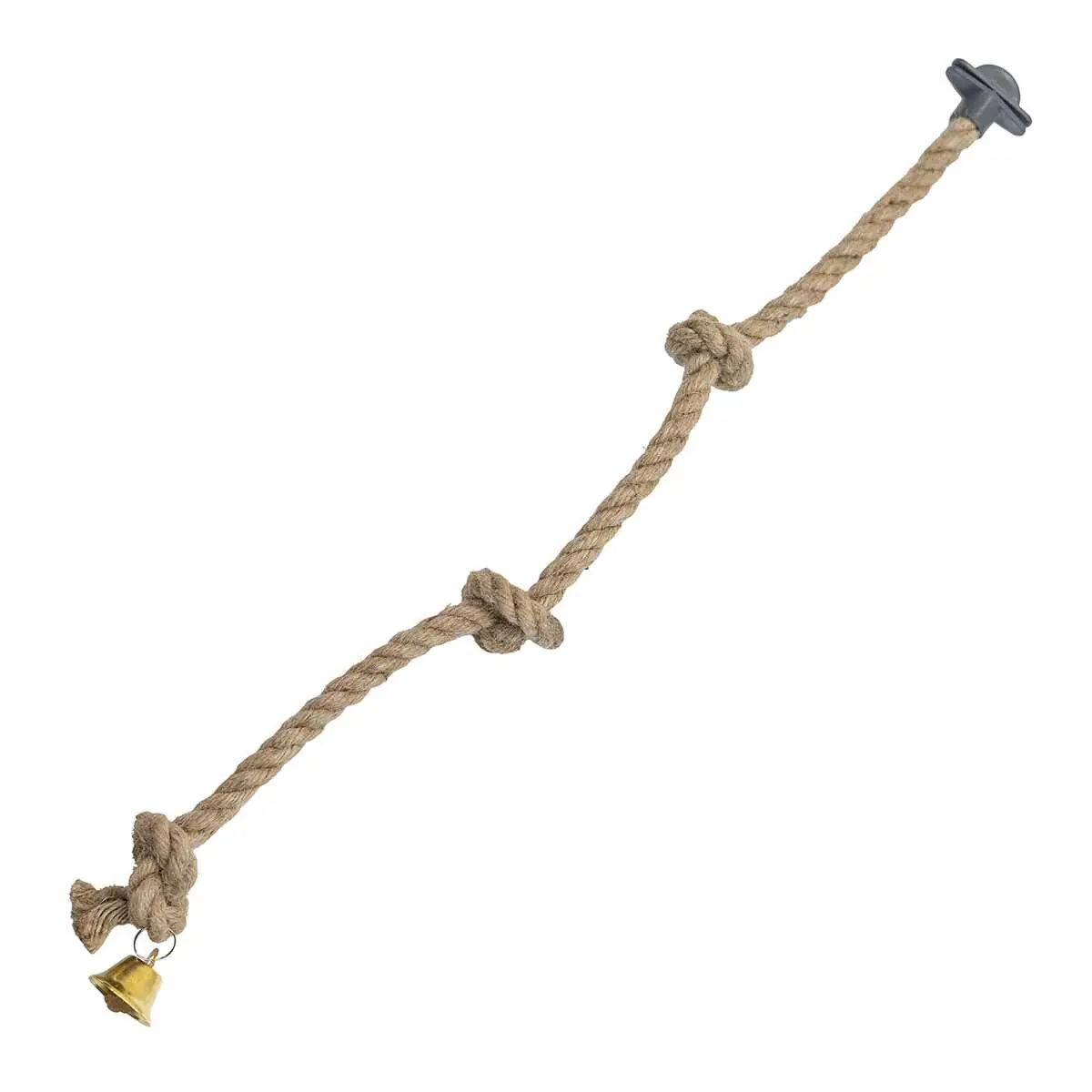 Игрушка д/птиц КАНАТ с тремя узлами (джут) L47см*D1,2см 8939 сер/0654 1 Игрушка д/птиц КАНАТ с тремя узлами (джут) L47см*D1,2см 8939 сер/0654 1